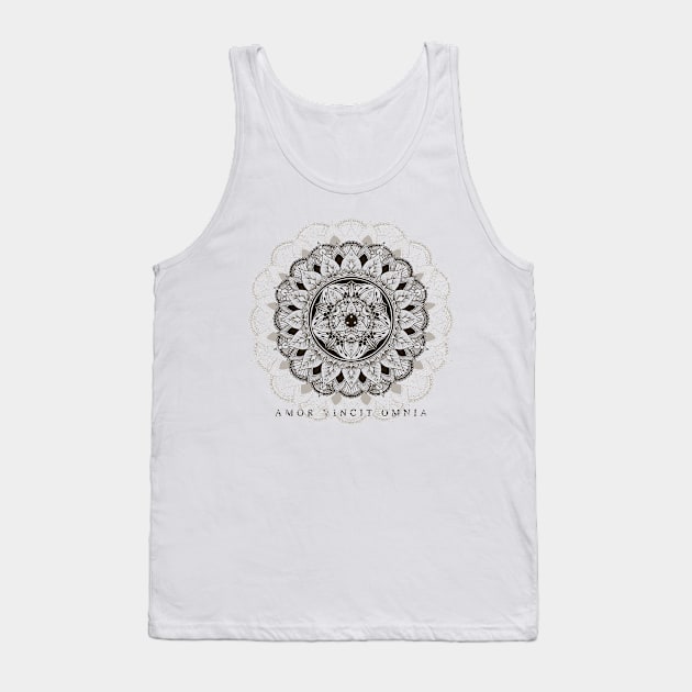 Love Mandala Tank Top by DiegoSpezzoni